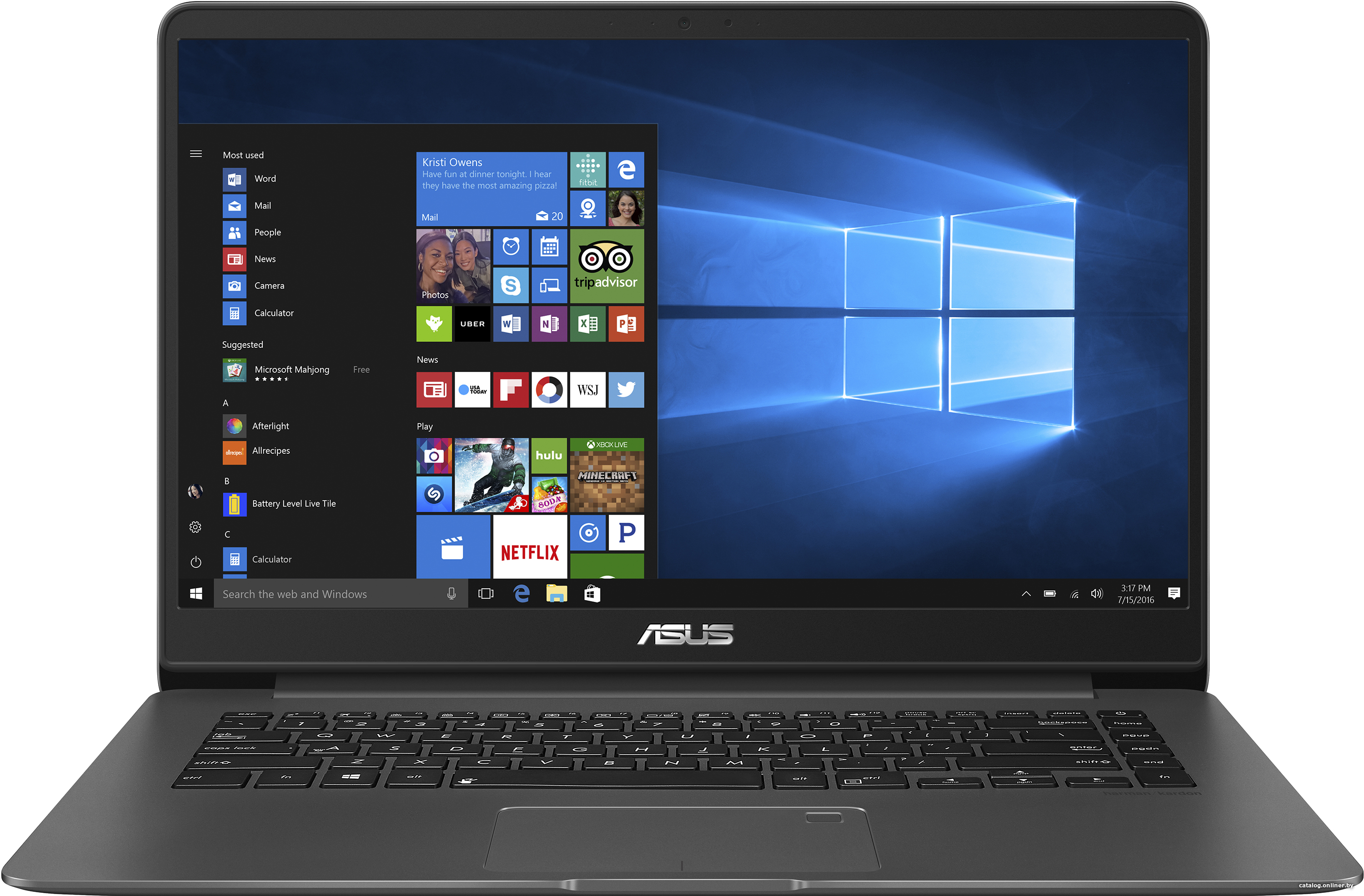 Замена экрана ASUS ZenBook UX530UX-FY049T
