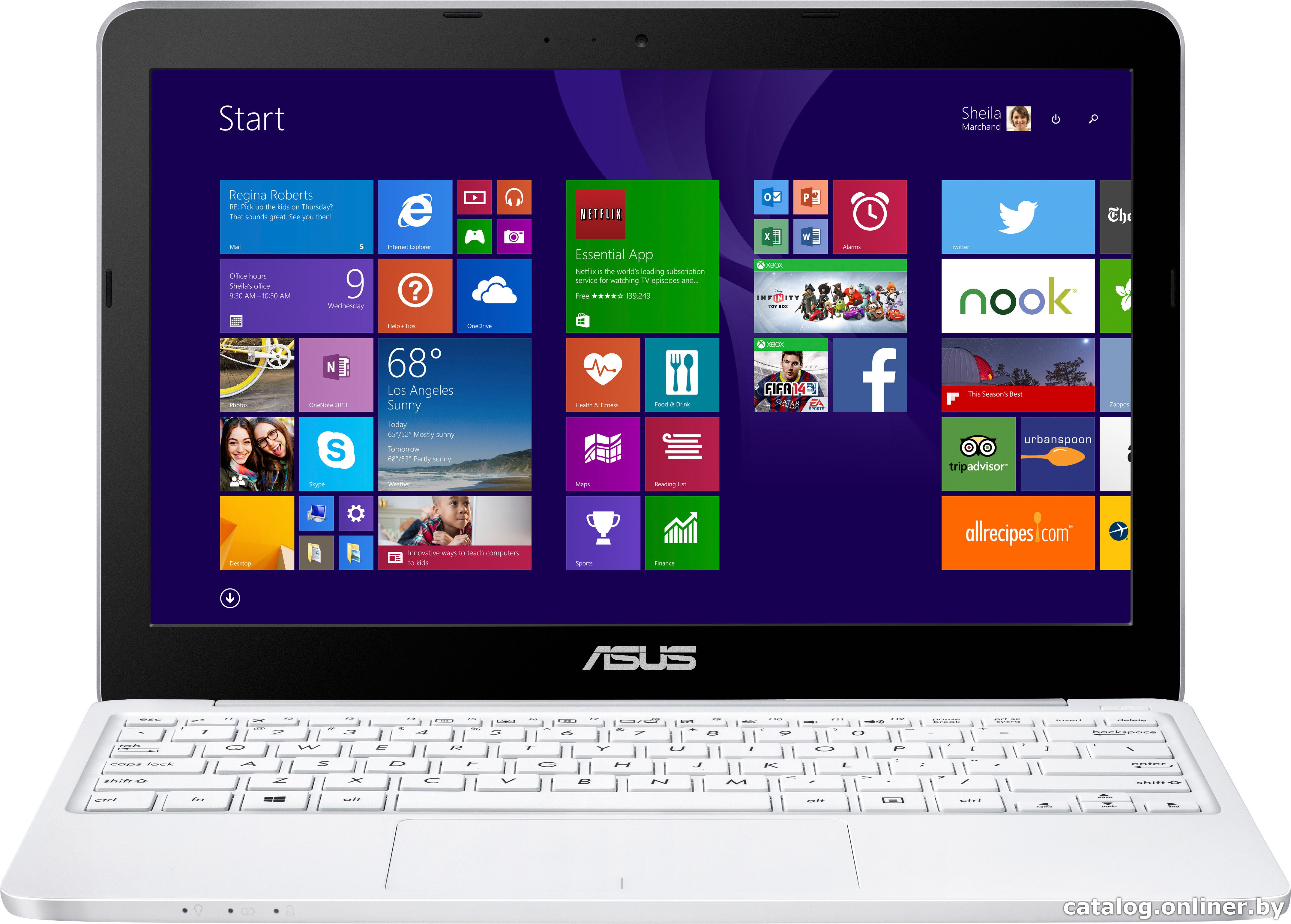 Замена экрана ASUS EeeBook X205TA-FD005BS