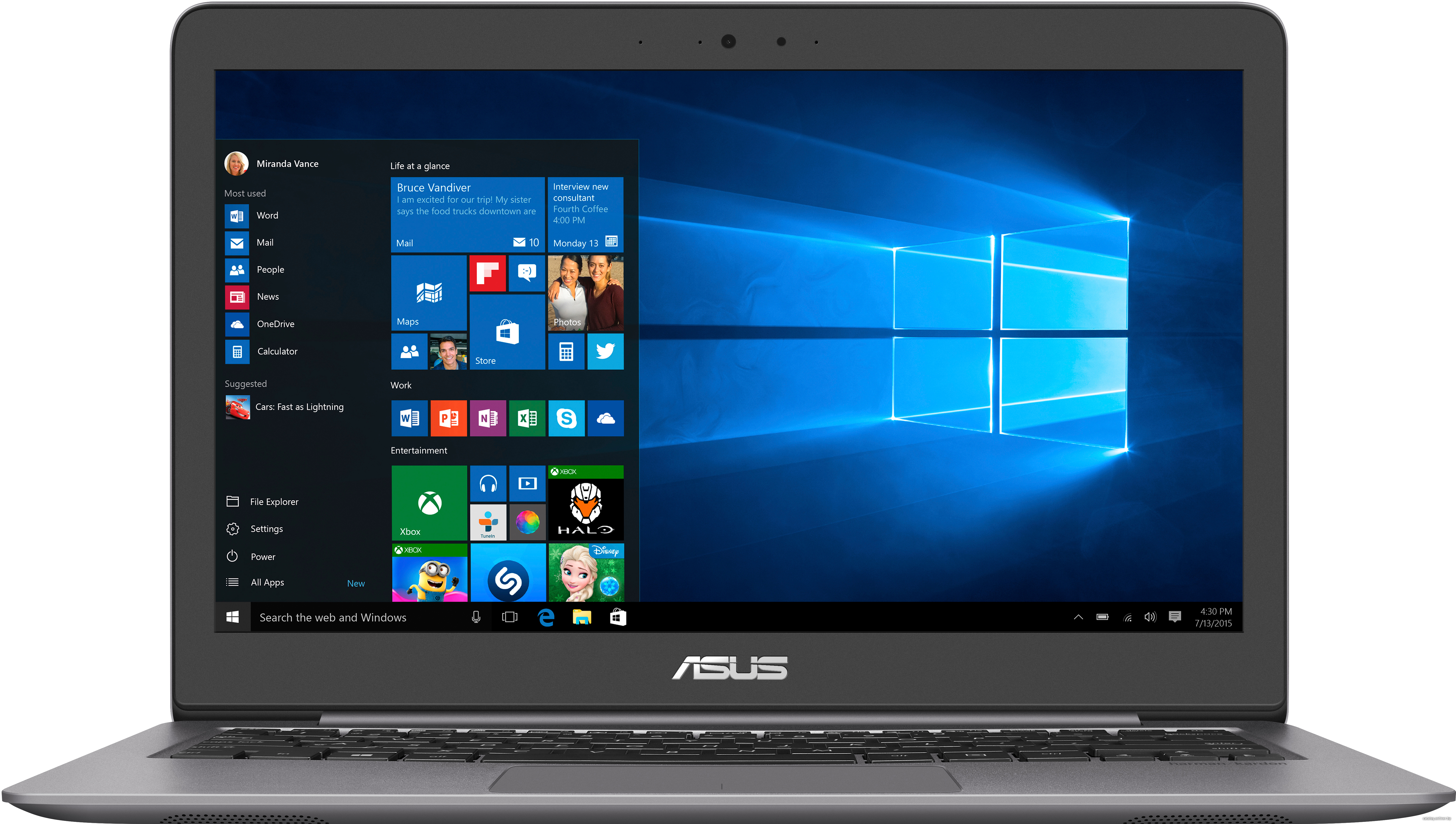Замена экрана ASUS Zenbook UX310UA-FC487