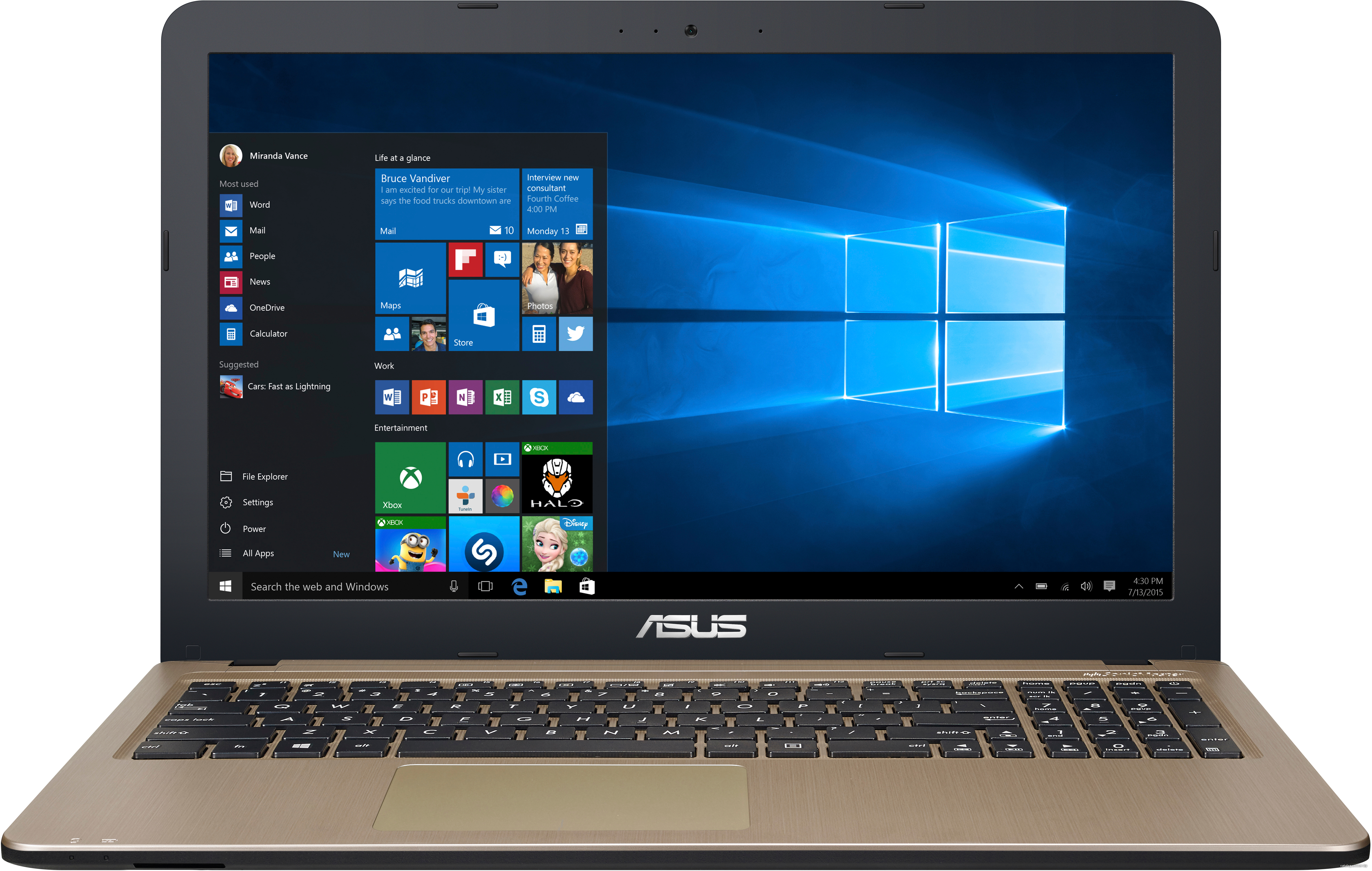 Замена экрана ASUS VivoBook X540YA-XO534D