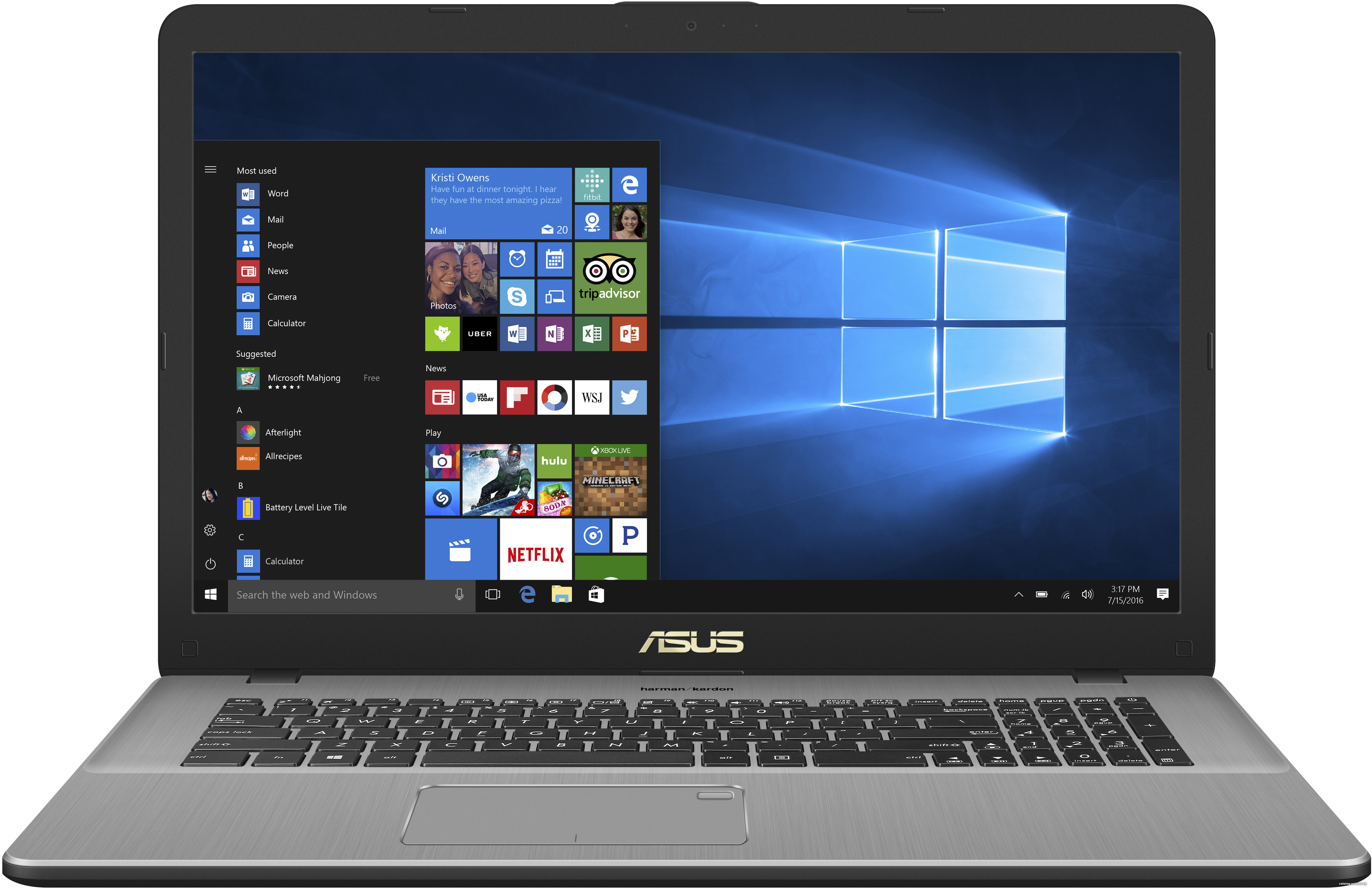 Замена экрана ASUS VivoBook Pro 17 N705UN-GC023T