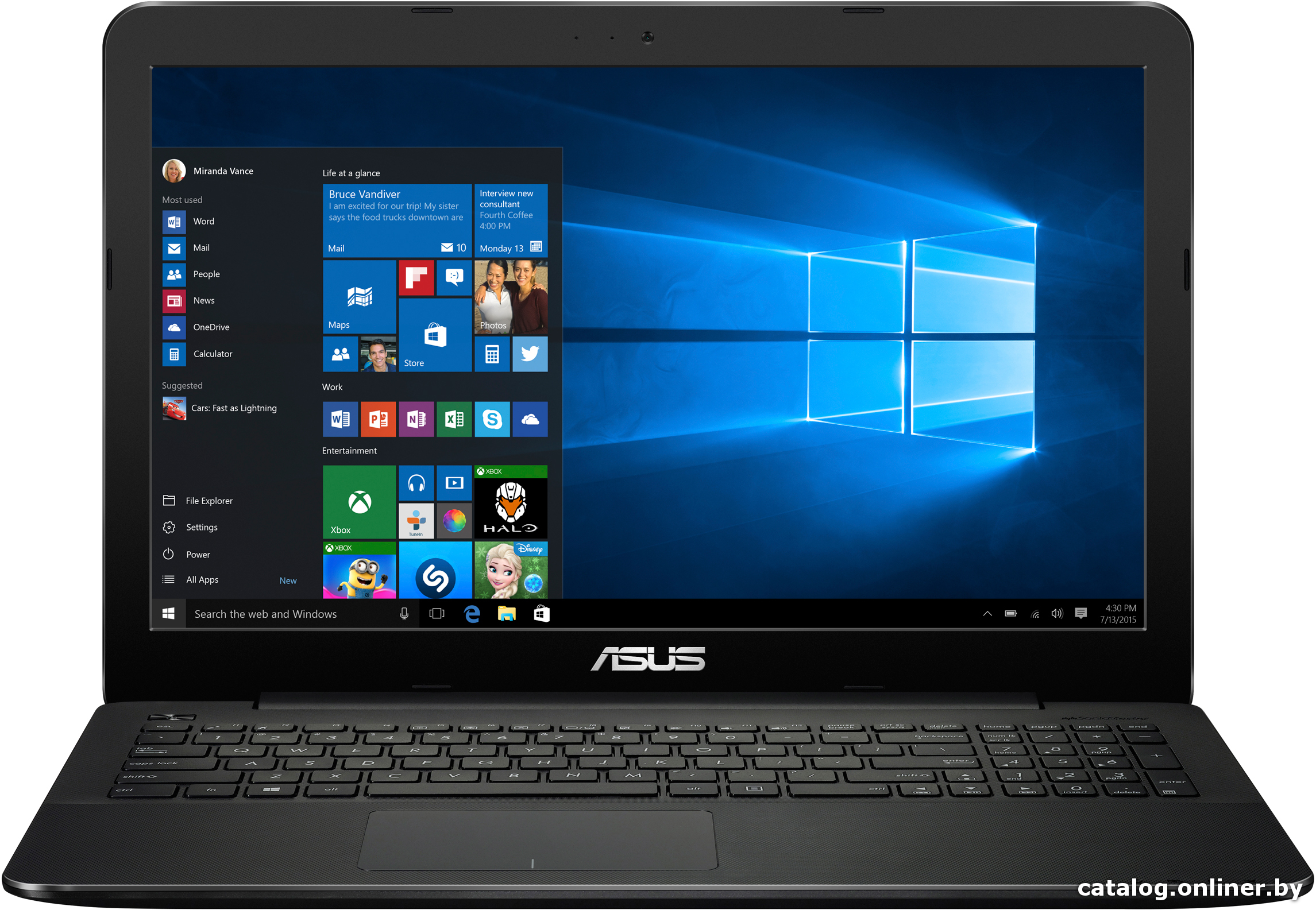 Замена экрана ASUS X555YA-XO172T