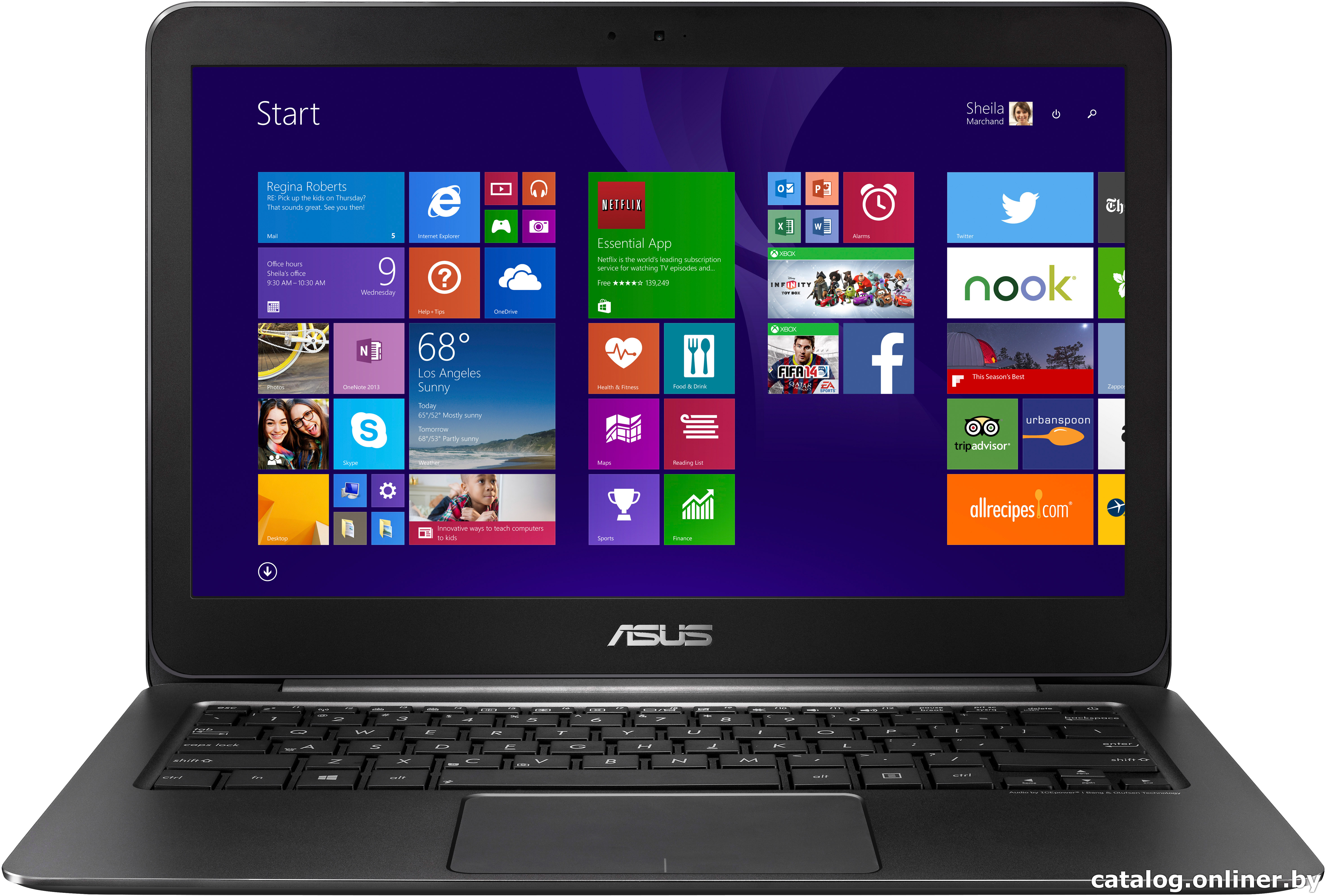 Замена экрана ASUS Zenbook UX305CA-FC233R