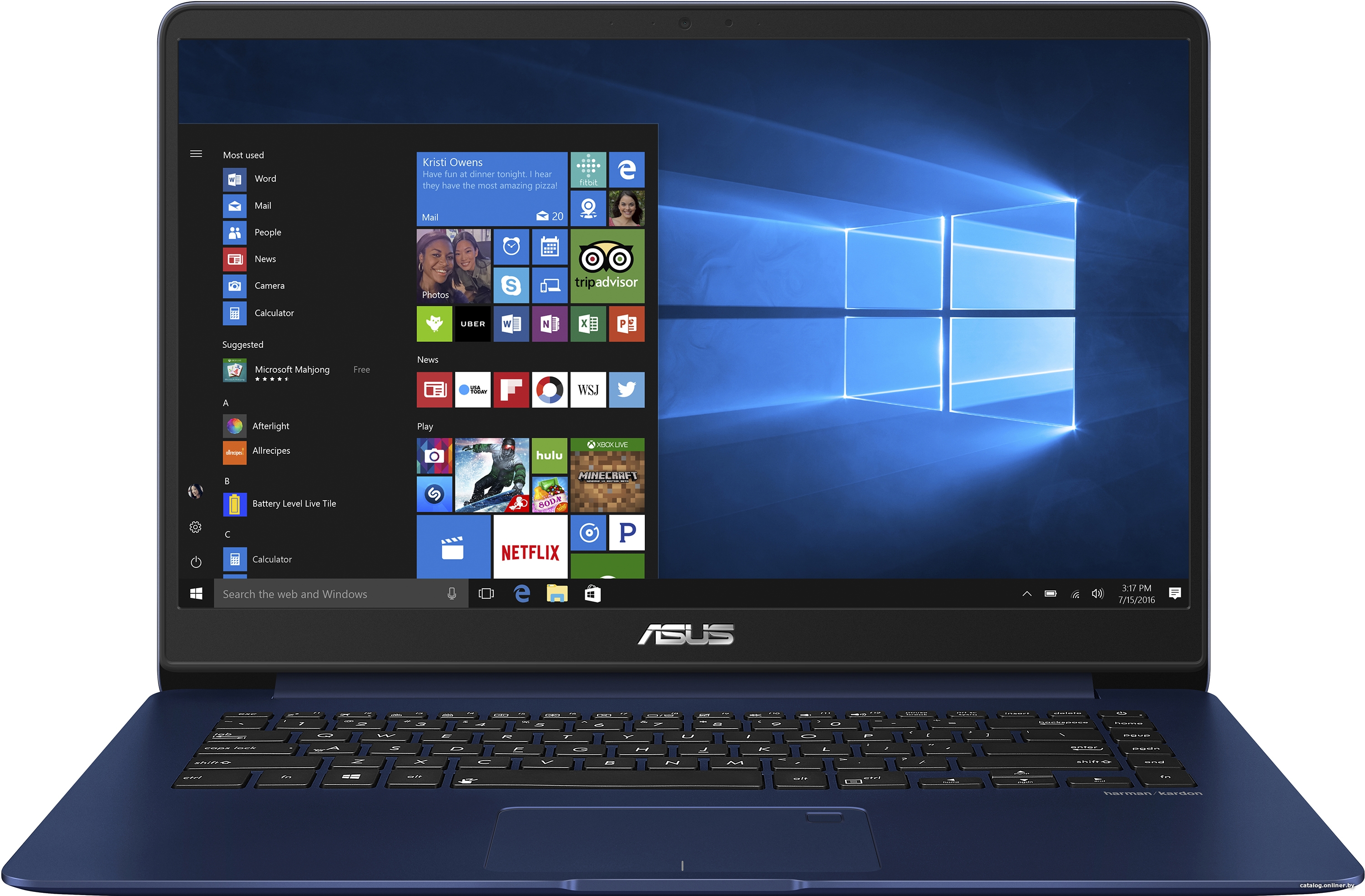 Замена экрана ASUS ZenBook UX530UQ-FY046T